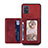 Silikon Hülle Handyhülle Ultra Dünn Schutzhülle Tasche Flexible mit Magnetisch S03D für Samsung Galaxy A51 5G