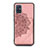 Silikon Hülle Handyhülle Ultra Dünn Schutzhülle Tasche Flexible mit Magnetisch S03D für Samsung Galaxy A71 4G A715 Rosegold