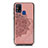 Silikon Hülle Handyhülle Ultra Dünn Schutzhülle Tasche Flexible mit Magnetisch S03D für Samsung Galaxy M31 Prime Edition Rosegold