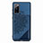 Silikon Hülle Handyhülle Ultra Dünn Schutzhülle Tasche Flexible mit Magnetisch S03D für Samsung Galaxy S20 FE (2022) 5G Blau