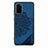 Silikon Hülle Handyhülle Ultra Dünn Schutzhülle Tasche Flexible mit Magnetisch S03D für Samsung Galaxy S20 Plus Blau