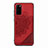 Silikon Hülle Handyhülle Ultra Dünn Schutzhülle Tasche Flexible mit Magnetisch S03D für Samsung Galaxy S20 Rot