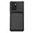 Silikon Hülle Handyhülle Ultra Dünn Schutzhülle Tasche Flexible mit Magnetisch S03D für Xiaomi Poco X3 GT 5G Schwarz