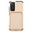 Silikon Hülle Handyhülle Ultra Dünn Schutzhülle Tasche Flexible mit Magnetisch S03D für Xiaomi Redmi Note 11 Pro 4G Gold