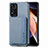 Silikon Hülle Handyhülle Ultra Dünn Schutzhülle Tasche Flexible mit Magnetisch S03D für Xiaomi Redmi Note 11 Pro+ Plus 5G Blau