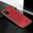 Silikon Hülle Handyhülle Ultra Dünn Schutzhülle Tasche Flexible mit Magnetisch S04D für Samsung Galaxy A02s Rot