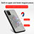 Silikon Hülle Handyhülle Ultra Dünn Schutzhülle Tasche Flexible mit Magnetisch S04D für Samsung Galaxy A03s