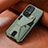 Silikon Hülle Handyhülle Ultra Dünn Schutzhülle Tasche Flexible mit Magnetisch S04D für Samsung Galaxy A53 5G Grün