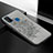 Silikon Hülle Handyhülle Ultra Dünn Schutzhülle Tasche Flexible mit Magnetisch S04D für Samsung Galaxy M21