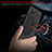 Silikon Hülle Handyhülle Ultra Dünn Schutzhülle Tasche Flexible mit Magnetisch S04D für Samsung Galaxy Note 10 Lite
