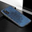 Silikon Hülle Handyhülle Ultra Dünn Schutzhülle Tasche Flexible mit Magnetisch S04D für Samsung Galaxy S20 Blau