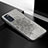Silikon Hülle Handyhülle Ultra Dünn Schutzhülle Tasche Flexible mit Magnetisch S04D für Samsung Galaxy S20 Grau