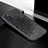 Silikon Hülle Handyhülle Ultra Dünn Schutzhülle Tasche Flexible mit Magnetisch S04D für Samsung Galaxy S20 Schwarz