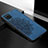 Silikon Hülle Handyhülle Ultra Dünn Schutzhülle Tasche Flexible mit Magnetisch S05D für Samsung Galaxy F12 Blau