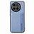Silikon Hülle Handyhülle Ultra Dünn Schutzhülle Tasche Flexible mit Magnetisch S05D für Vivo X90 Pro 5G Blau