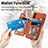 Silikon Hülle Handyhülle Ultra Dünn Schutzhülle Tasche Flexible mit Magnetisch S05D für Xiaomi Redmi 9AT