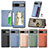 Silikon Hülle Handyhülle Ultra Dünn Schutzhülle Tasche Flexible mit Magnetisch S06D für Google Pixel 7a 5G