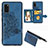 Silikon Hülle Handyhülle Ultra Dünn Schutzhülle Tasche Flexible mit Magnetisch S06D für Samsung Galaxy A41