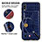 Silikon Hülle Handyhülle Ultra Dünn Schutzhülle Tasche Flexible mit Magnetisch S07D für Samsung Galaxy M10