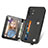 Silikon Hülle Handyhülle Ultra Dünn Schutzhülle Tasche Flexible mit Magnetisch S08D für Samsung Galaxy A32 5G