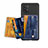 Silikon Hülle Handyhülle Ultra Dünn Schutzhülle Tasche Flexible mit Magnetisch S08D für Samsung Galaxy S10 Lite