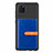 Silikon Hülle Handyhülle Ultra Dünn Schutzhülle Tasche Flexible mit Magnetisch S10D für Samsung Galaxy A81 Blau