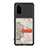 Silikon Hülle Handyhülle Ultra Dünn Schutzhülle Tasche Flexible mit Magnetisch S10D für Samsung Galaxy S20 5G Schwarz