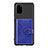 Silikon Hülle Handyhülle Ultra Dünn Schutzhülle Tasche Flexible mit Magnetisch S13D für Samsung Galaxy S20 Plus