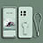 Silikon Hülle Handyhülle Ultra Dünn Schutzhülle Tasche Flexible mit Ständer für OnePlus 11R 5G Minzgrün