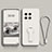 Silikon Hülle Handyhülle Ultra Dünn Schutzhülle Tasche Flexible mit Ständer für OnePlus 11R 5G Weiß