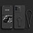 Silikon Hülle Handyhülle Ultra Dünn Schutzhülle Tasche Flexible mit Ständer für Vivo iQOO Neo6 5G