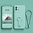Silikon Hülle Handyhülle Ultra Dünn Schutzhülle Tasche Flexible mit Ständer für Vivo iQOO Neo6 5G