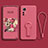 Silikon Hülle Handyhülle Ultra Dünn Schutzhülle Tasche Flexible mit Ständer für Xiaomi Mi 12 5G Rosegold
