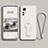 Silikon Hülle Handyhülle Ultra Dünn Schutzhülle Tasche Flexible mit Ständer für Xiaomi Mi 12 Pro 5G Weiß