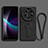 Silikon Hülle Handyhülle Ultra Dünn Schutzhülle Tasche Flexible mit Ständer für Xiaomi Mi 13 Ultra 5G Schwarz