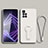 Silikon Hülle Handyhülle Ultra Dünn Schutzhülle Tasche Flexible mit Ständer für Xiaomi Poco X4 NFC Weiß