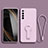 Silikon Hülle Handyhülle Ultra Dünn Schutzhülle Tasche Flexible mit Ständer für Xiaomi Redmi Note 8 (2021)
