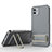 Silikon Hülle Handyhülle Ultra Dünn Schutzhülle Tasche Flexible mit Ständer KC1 für Samsung Galaxy A04E