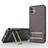 Silikon Hülle Handyhülle Ultra Dünn Schutzhülle Tasche Flexible mit Ständer KC1 für Samsung Galaxy A04E