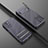 Silikon Hülle Handyhülle Ultra Dünn Schutzhülle Tasche Flexible mit Ständer KC2 für Xiaomi Redmi 10 Prime Helles Lila