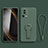 Silikon Hülle Handyhülle Ultra Dünn Schutzhülle Tasche Flexible mit Ständer S01 für Xiaomi Mi 12 Lite NE 5G Nachtgrün