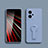 Silikon Hülle Handyhülle Ultra Dünn Schutzhülle Tasche Flexible mit Ständer S01 für Xiaomi Poco X4 GT 5G Lavendel Grau