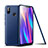 Silikon Hülle Handyhülle Ultra Dünn Schutzhülle Tasche S01 für Xiaomi Mi 8 Blau