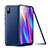 Silikon Hülle Handyhülle Ultra Dünn Schutzhülle Tasche S02 für Xiaomi Mi 8 Pro Global Version Blau