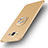 Silikon Hülle Handyhülle Ultra Dünn Schutzhülle Tasche Silikon mit Fingerring Ständer für Samsung Galaxy DS A300G A300H A300M Gold