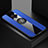 Silikon Hülle Handyhülle Ultra Dünn Schutzhülle Tasche Silikon mit Magnetisch Fingerring Ständer A01 für Vivo S1 Pro