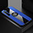 Silikon Hülle Handyhülle Ultra Dünn Schutzhülle Tasche Silikon mit Magnetisch Fingerring Ständer A02 für Oppo F15