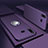 Silikon Hülle Handyhülle Ultra Dünn Schutzhülle Tasche Silikon mit Magnetisch Fingerring Ständer für Samsung Galaxy A6s Violett