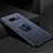 Silikon Hülle Handyhülle Ultra Dünn Schutzhülle Tasche Silikon mit Magnetisch Fingerring Ständer für Samsung Galaxy S10 Blau