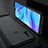 Silikon Hülle Handyhülle Ultra Dünn Schutzhülle Tasche Silikon mit Magnetisch Fingerring Ständer T04 für Huawei P30 Lite